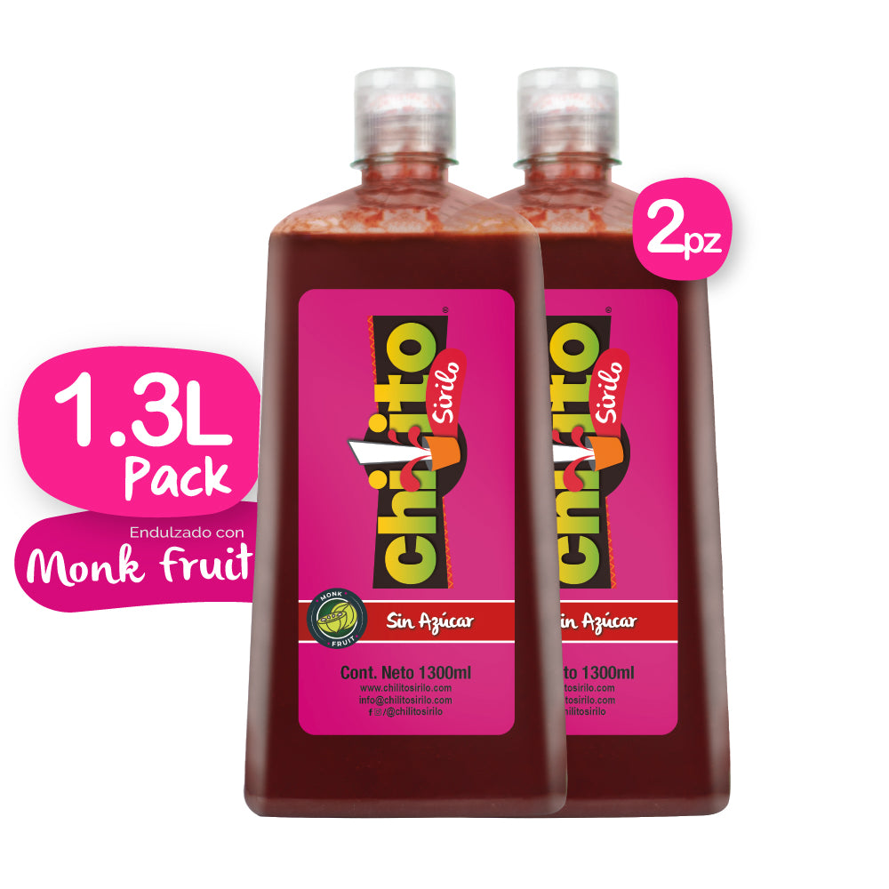 2 Pack 1.3l, Monk Fruit Chilito Sirilo