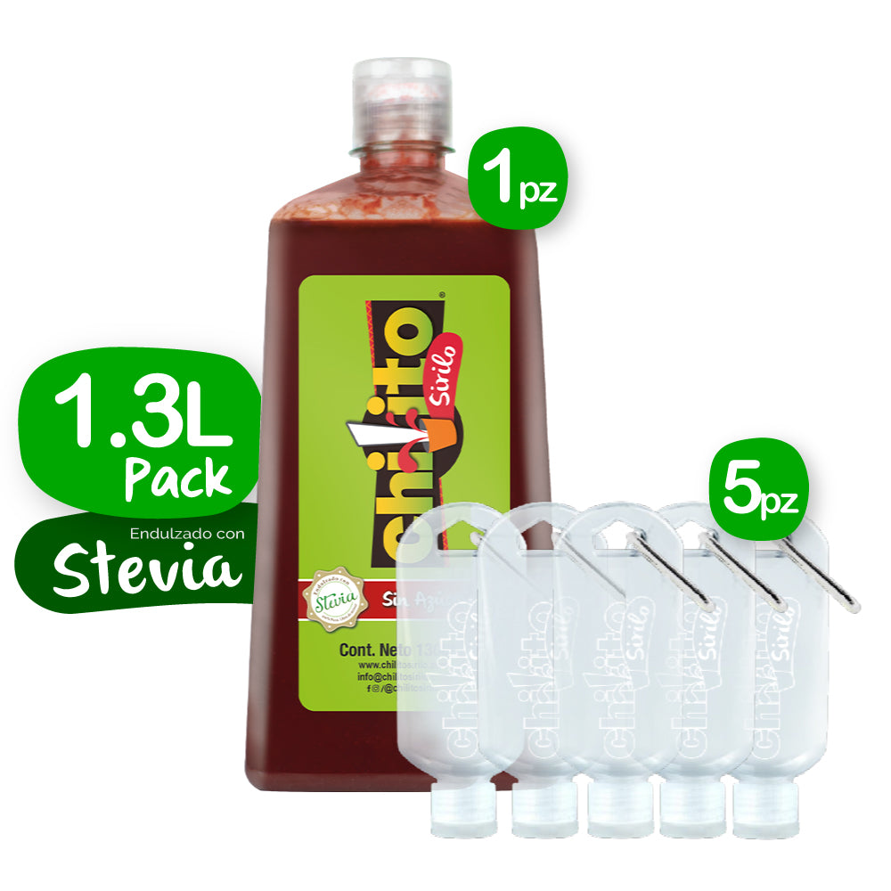 1 Pack 1.3l + 5 "To Go", Stevia